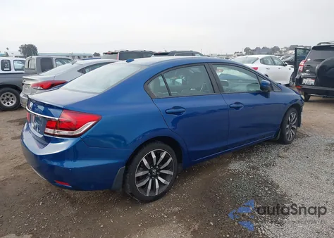 2015 Honda Civic Ex-L z USA, uszkodzony, nr VIN 19XFB2F91FE240969